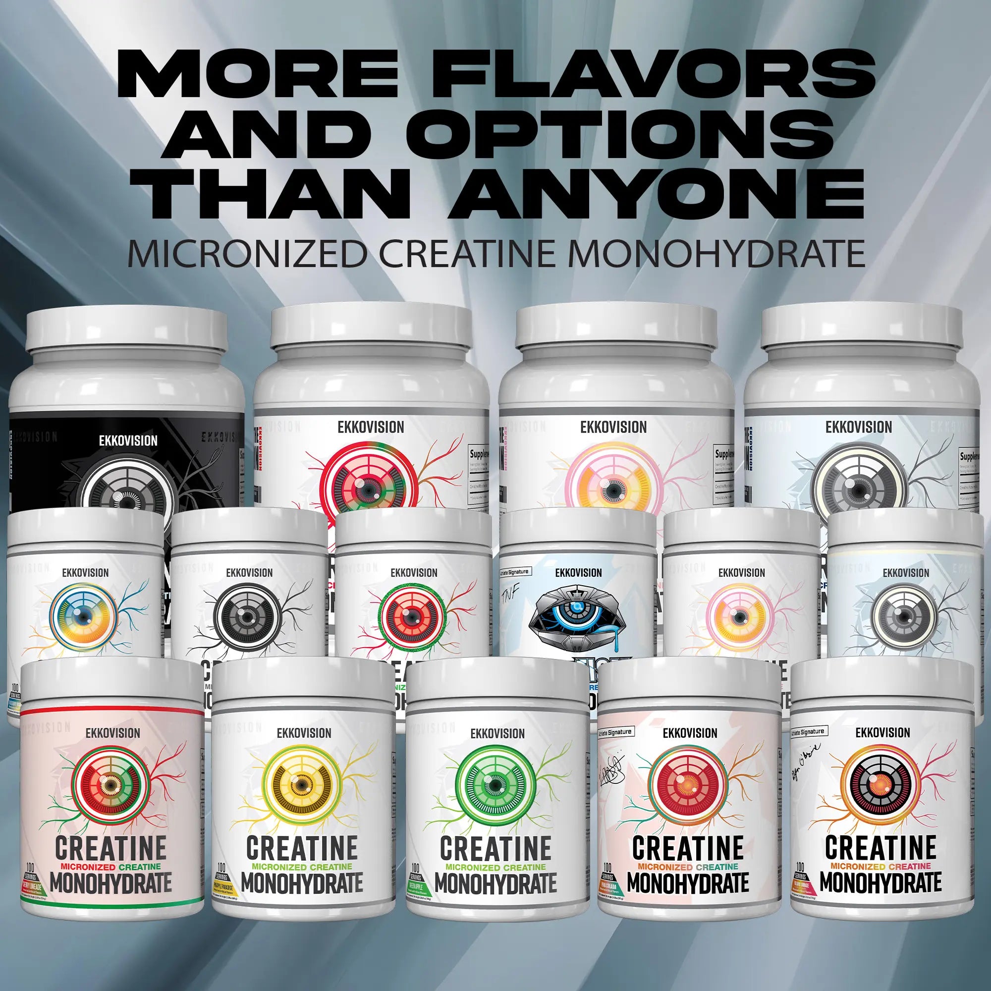 EKKO Creatine Monohydrate - Unflavored Creatine (3rd Party Tested)