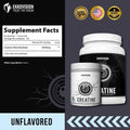 EKKO Creatine Monohydrate - Unflavored Creatine (3rd Party Tested)